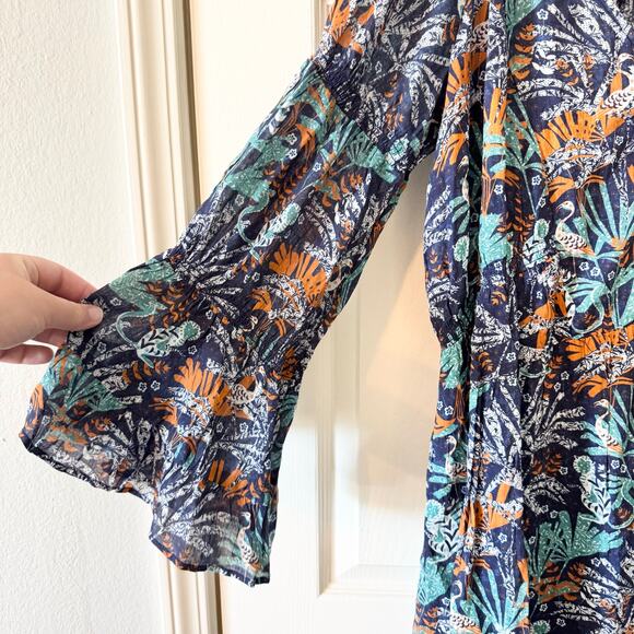 Anthropologie Celandine Boho Cover-Up Tunic Dress - Picture 7 of 12